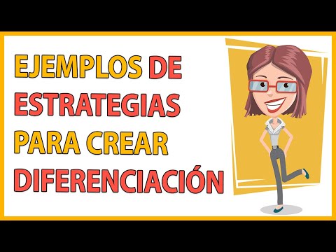 Estrategia de diferenciación: definición, tipos, ejemplos y beneficios